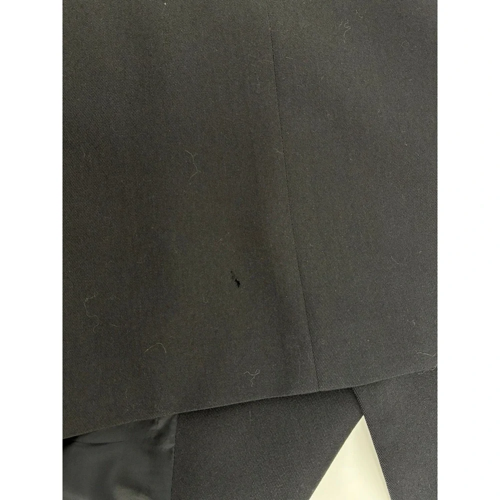 US NAVY Brook Brothers 50L Premier Collection Double Breasted Blazer USA Black